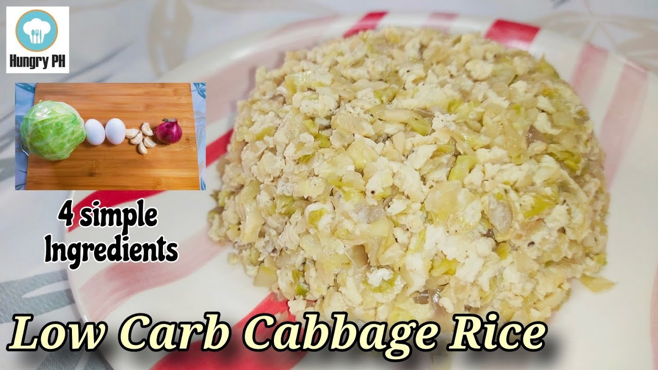 Cabbage Rice | Low Carb, Keto Budget Friendly  Recipe  | Hungry PH | ep. 11