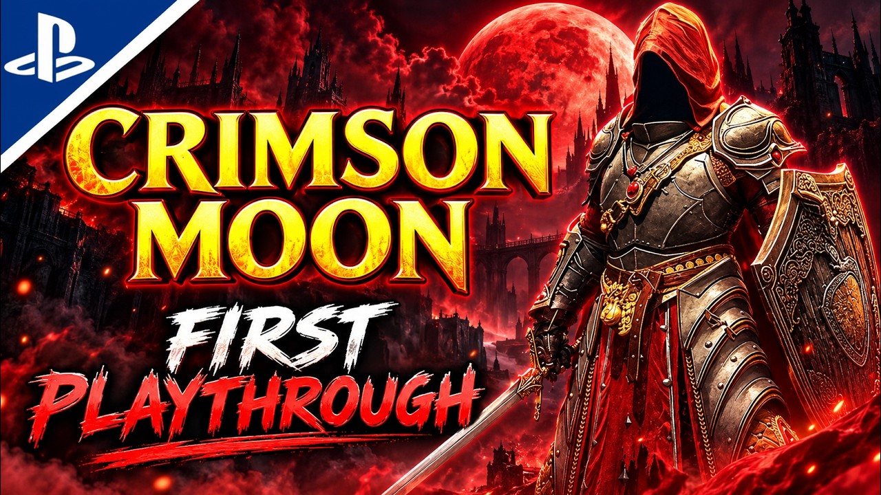 This New Action RPG Is Actually Insane | Crimson Moon First Playthrough