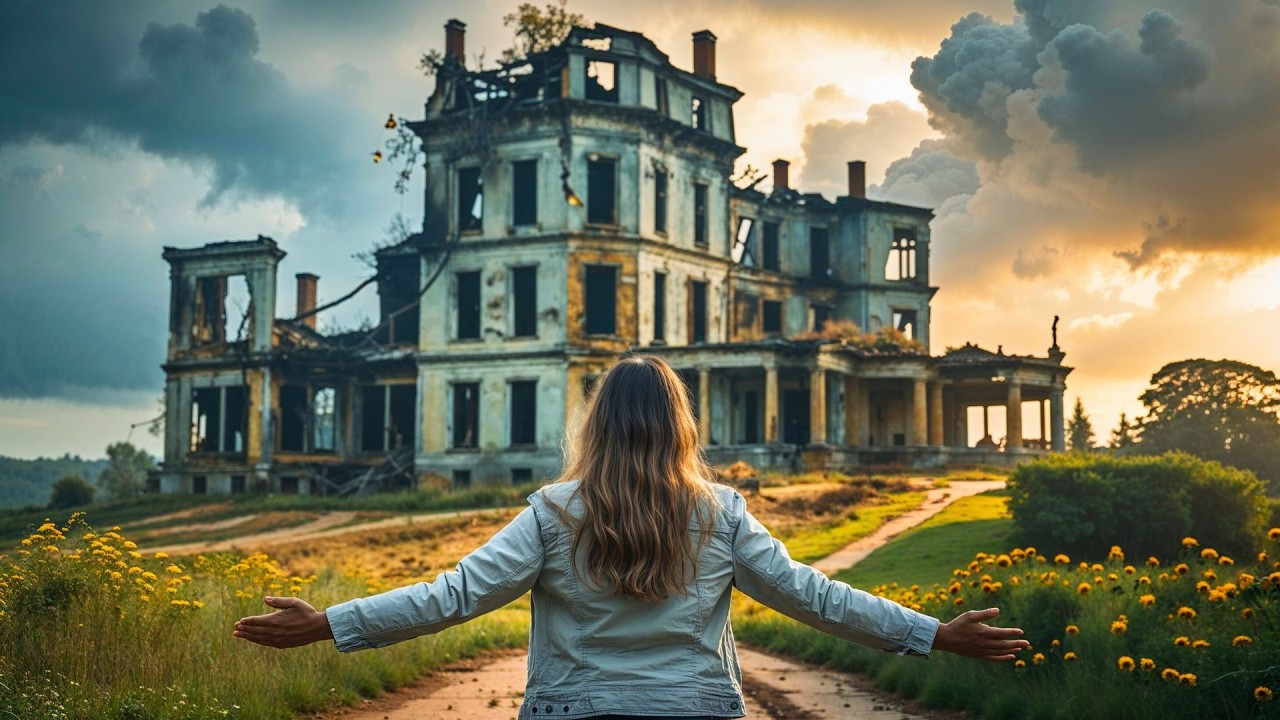 Single Mom Laughed At for Buying $900 Destroyed Mansion—Underground Vault Had $312M