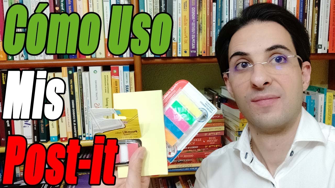 ¿Cómo Usar Los POST-IT Para LEER De Manera Más Productiva? 📚📑📔 (MI MÉTODO PERSONAL)