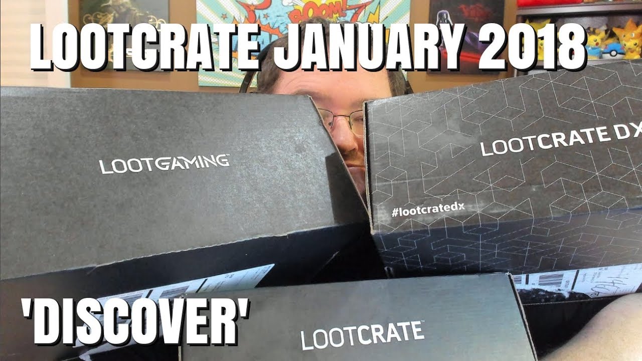 Loot Crate Unboxing January 2018!
