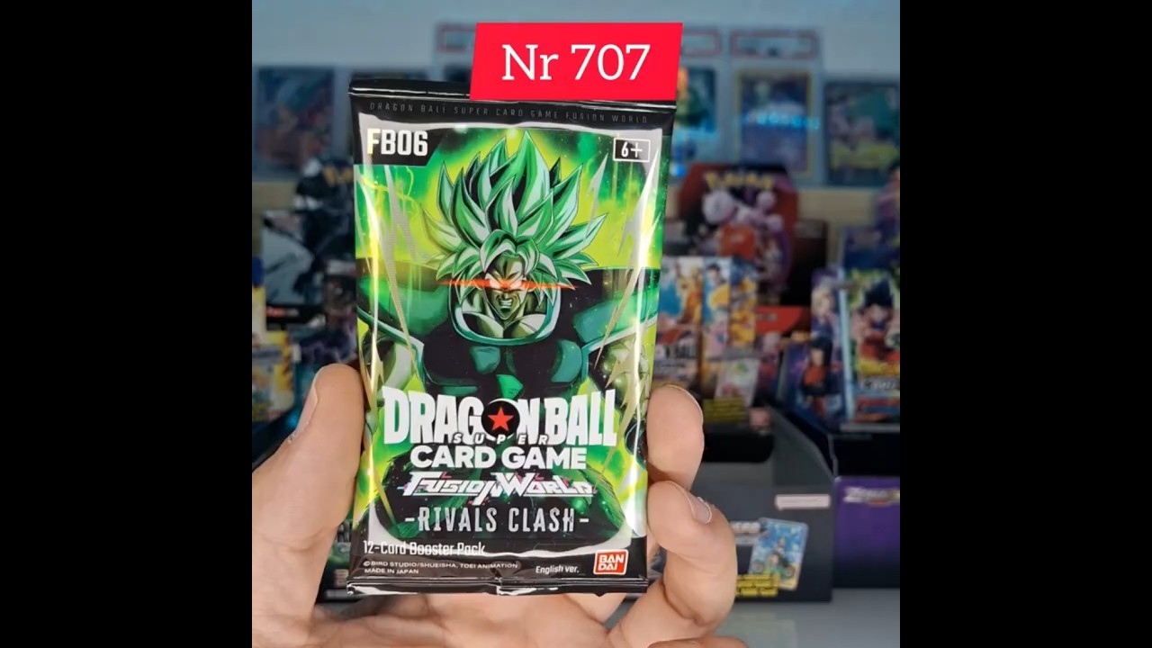 Nr 707 Dragon Ball Super FusionWorld FB06 Rivals Clash #dragonball #cardgame #tcg