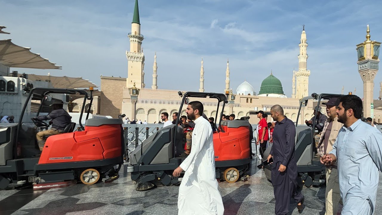 🔴 Masjide nabvi  madina  jiyarat 15 January 2026 full video watching amir ansari 