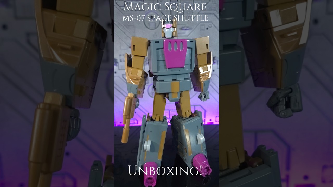 Взлёт десептиконов | Распаковка шедеврального космического шаттла Magic Square MS-07! 