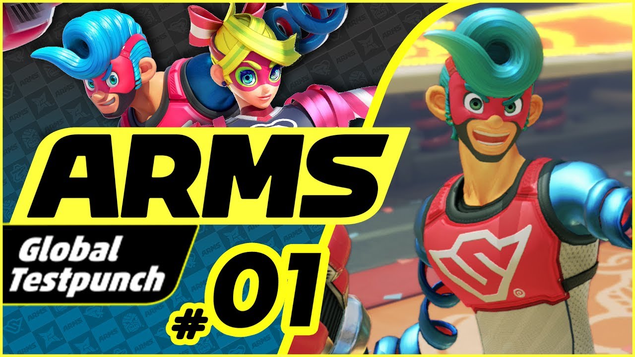 ARMS - Global Test Punch - Part 1 | Springman Gameplay!