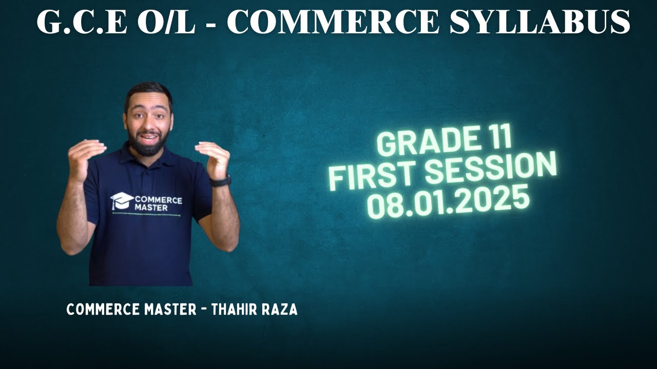 GRADE 11 - ACCOUNTING & BUSINESS STUDIES - (08.01.2025)