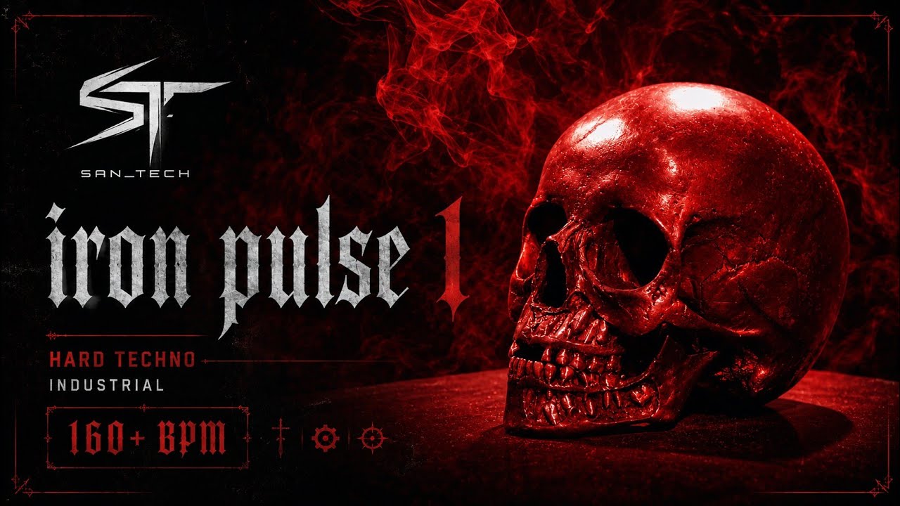 HARD TECHNO INDUSTRIAL DJ SET | IRON PULSE 1 | 160+ BPM | SanTech ft.Onlynumbers,Fatima Haji,Negitiv