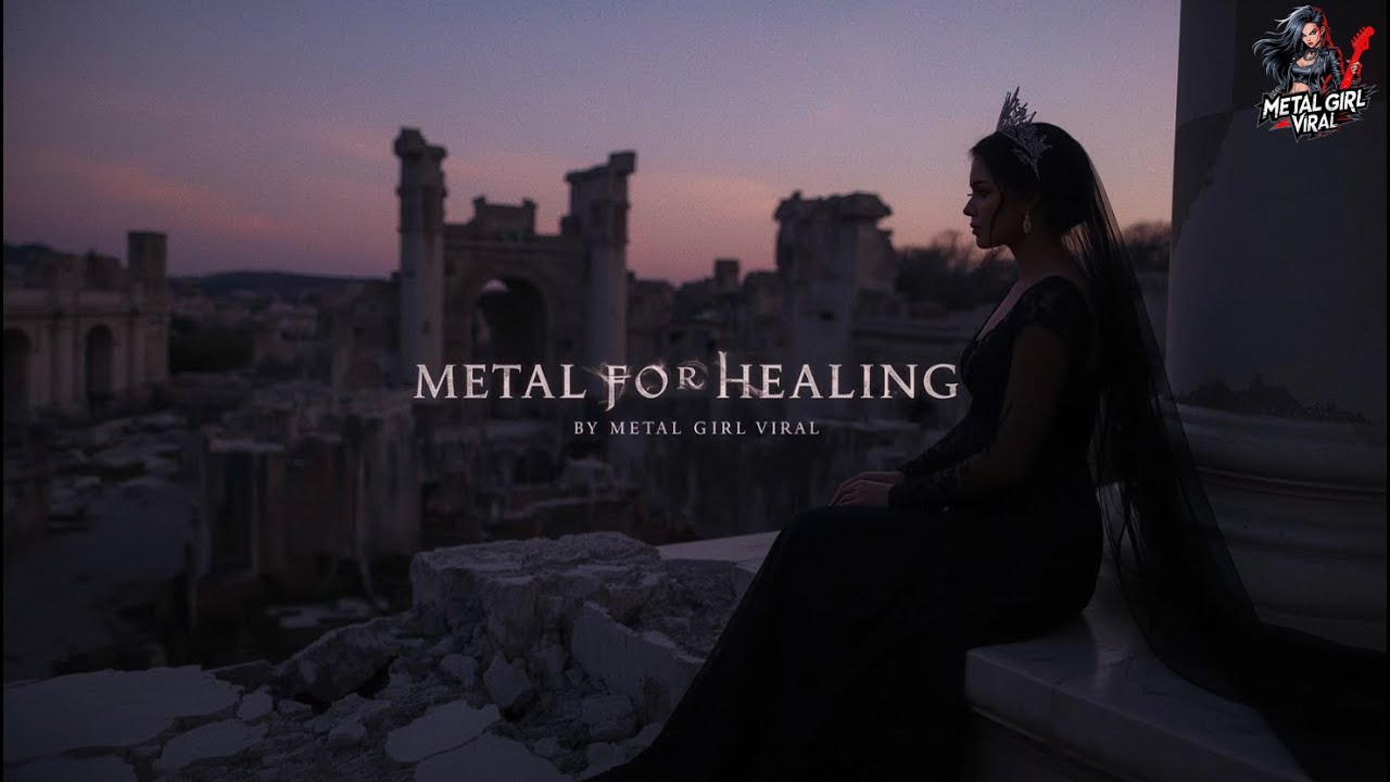 🎸 Cathartic Slow Riffs: Healing Through Metal Pain | Best Heavy Metal Music | Metal Girl Viral