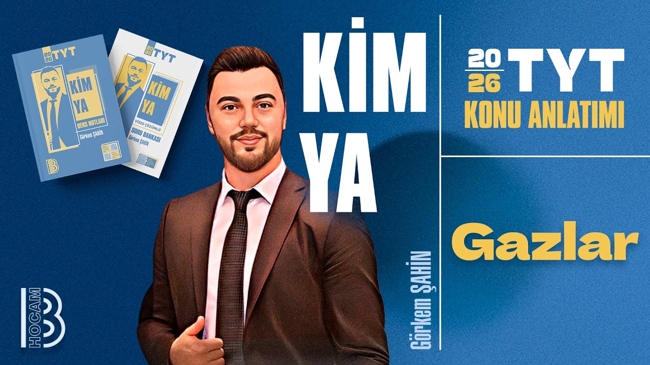 22) TYT Kimya - Gazlar - Görkem ŞAHİN - 2026