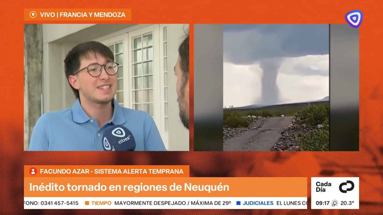 Las tormentas vuelven a la región y ya rige alerta amarillo para este martes