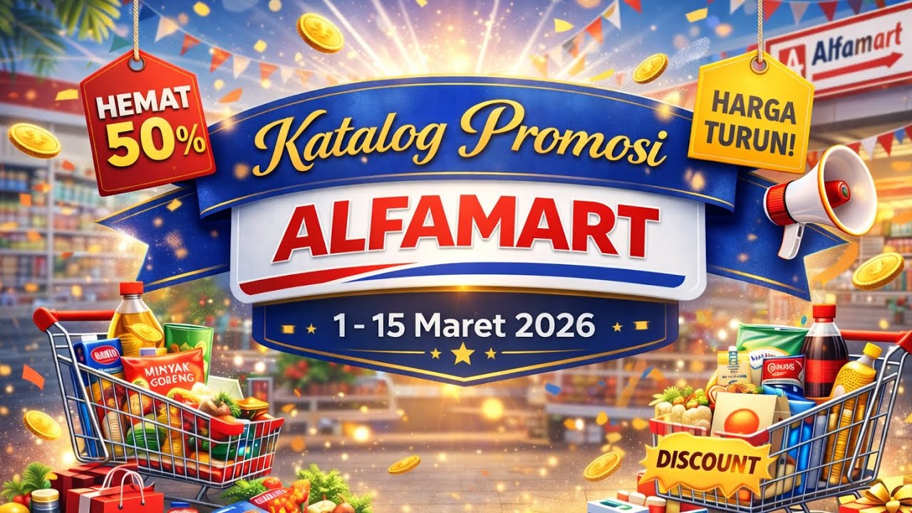 Katalog Promosi ALFAMART 1 - 15 Maret 2026 || Promosi Alfamart 