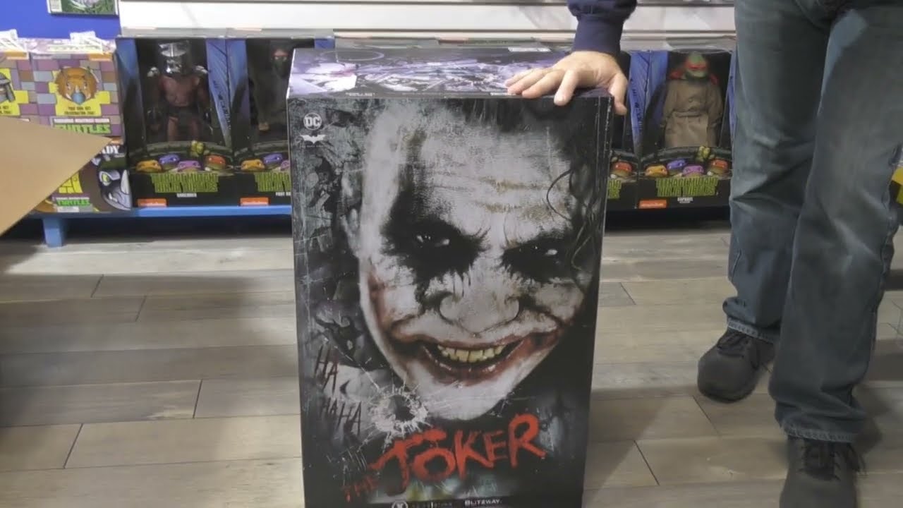 Prime1 Heath Ledger Joker Statue Unboxing & Review! 1/3 Scale Blitzway Batman