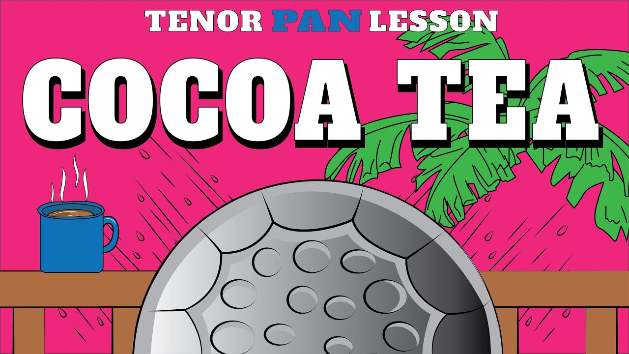 Notes For Cocoa Tea by Kes | Tenor Steelpan Soca Tutorial