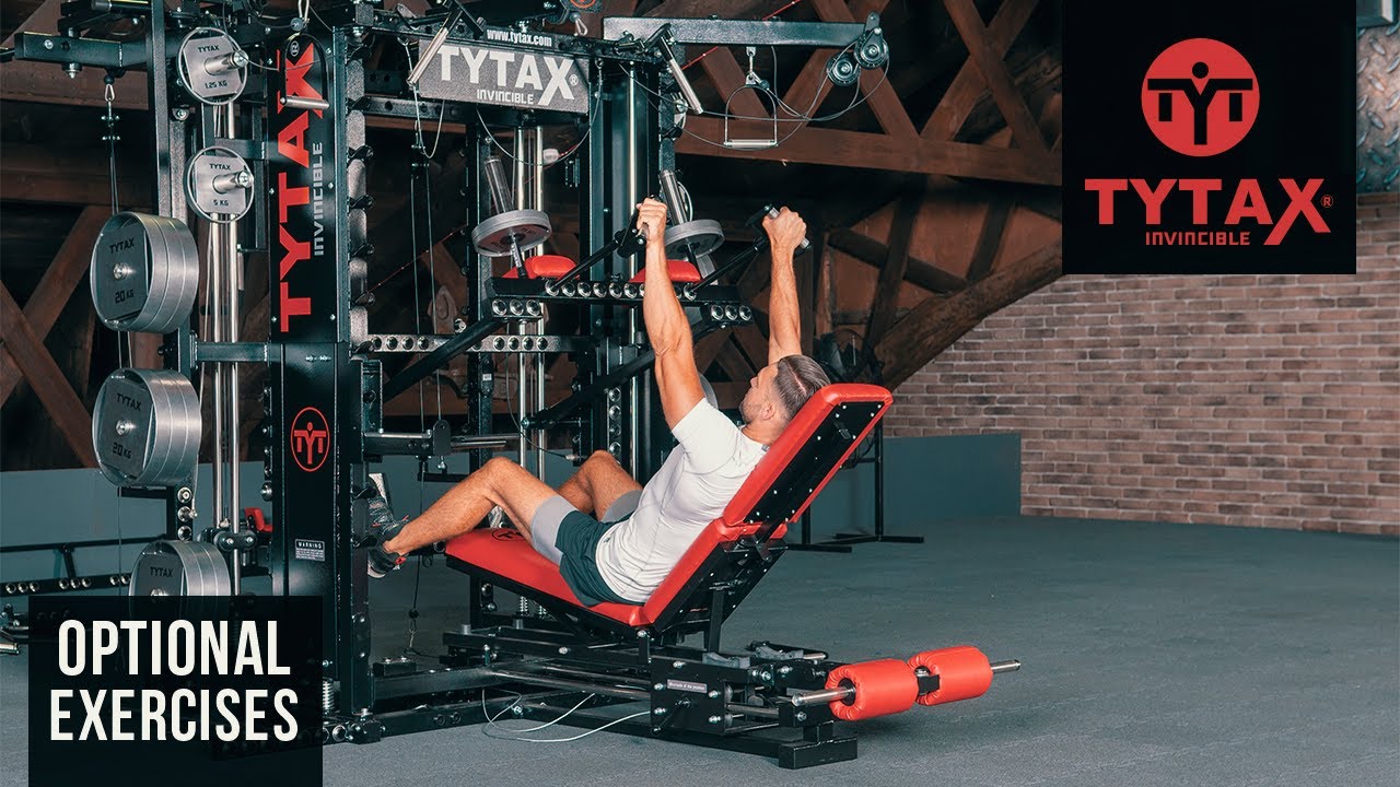 TYTAX® T1-X (Opt. JD-X) | Lever Incline Chest Press (Rotary Handles)