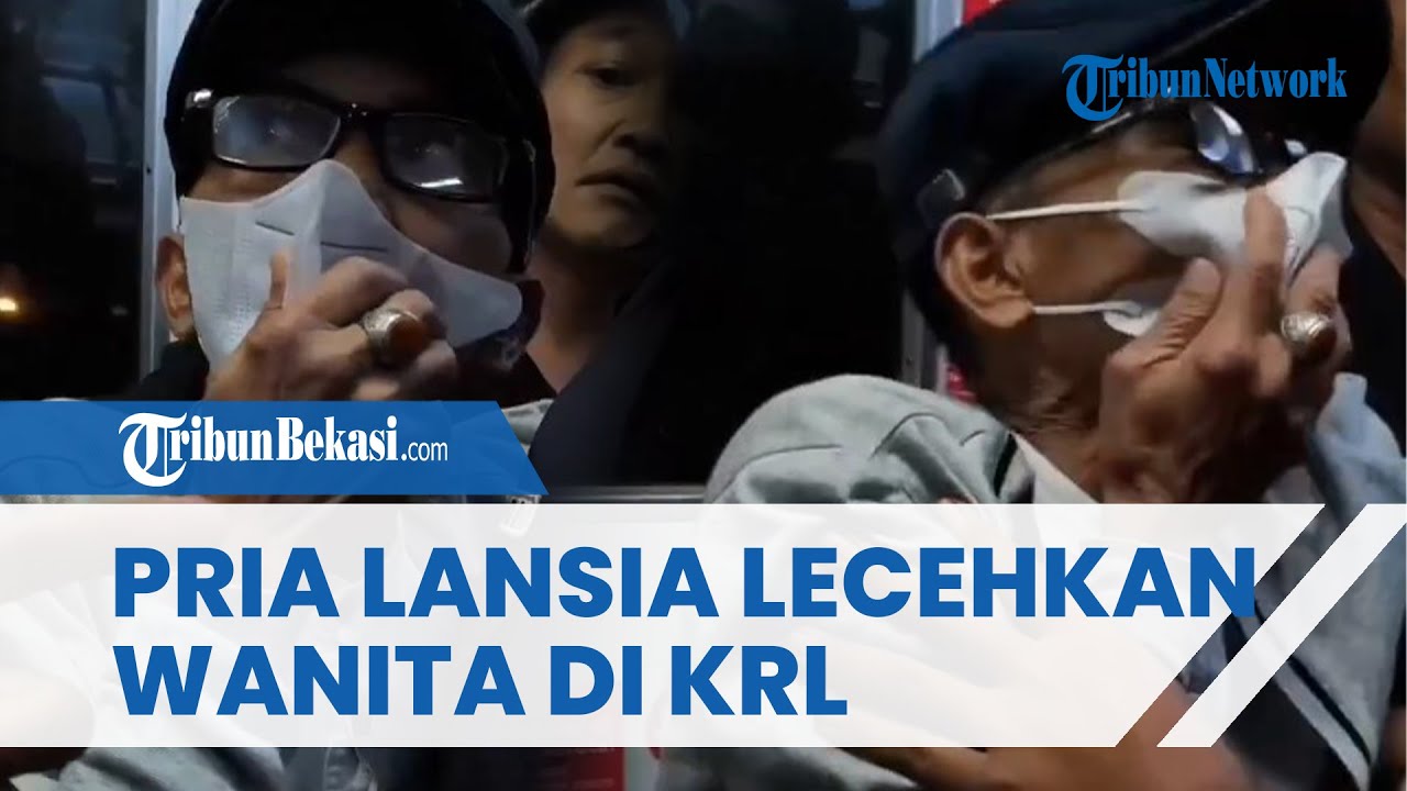 VIRAL! Pria Lansia Diduga Lecehkan Penumpang Wanita di KRL Jakarta Bogor, Berujung Diblacklist