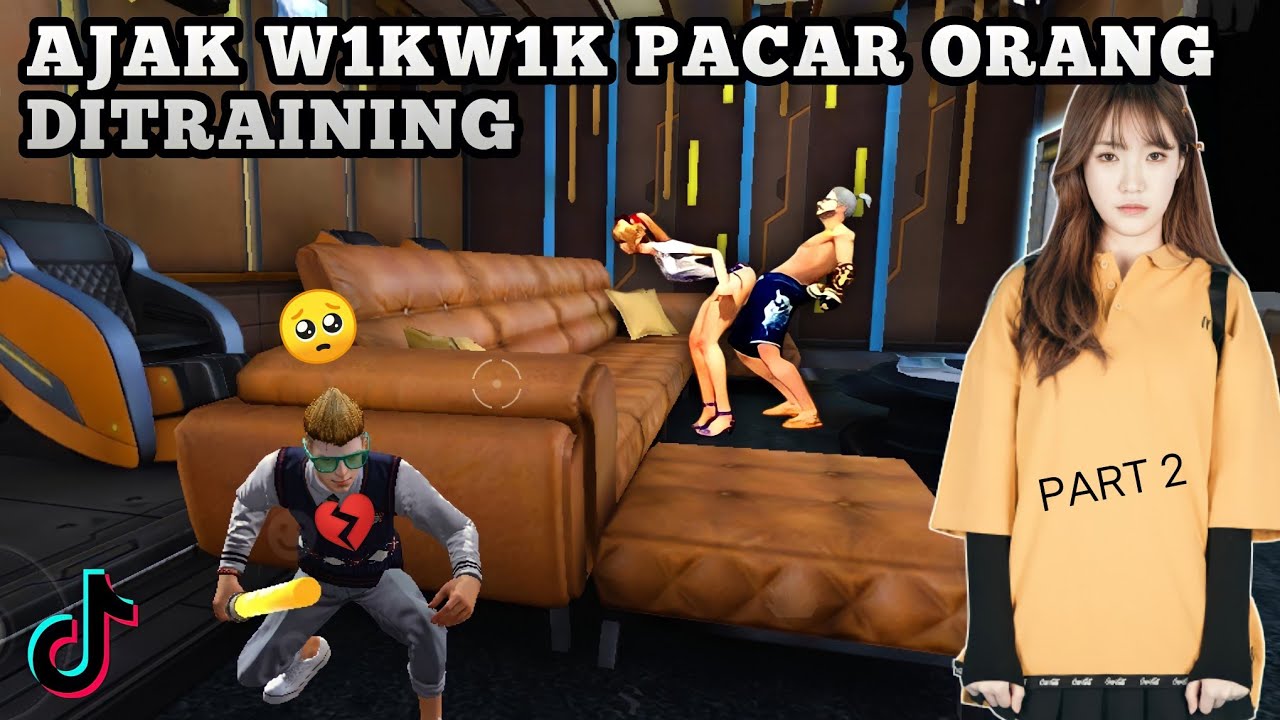 PRANK TRAINING NGAKAK 😆 AJAK NGEN PACAR ORANG  😈 FF NGEN