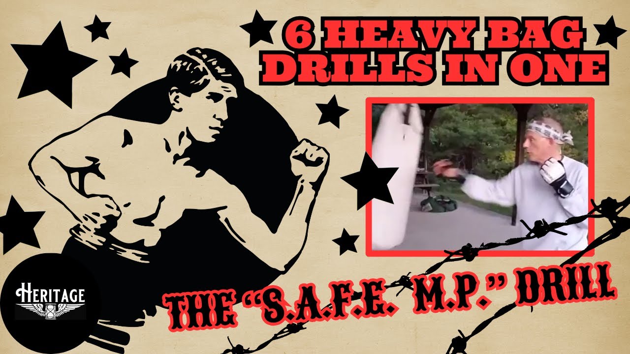 6 Heavy Bag Drills in One: The 