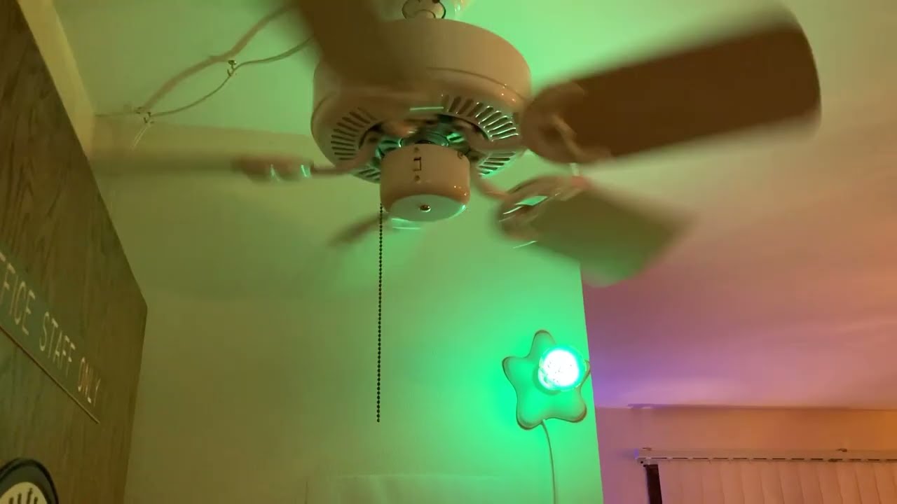 Christmas Tour of Casa Rick/The Avocado Appliance Abode Vintage Ceiling Fan & Lighting Museum PART 2