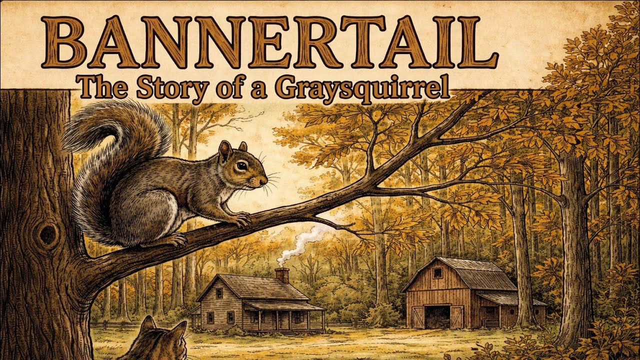 Ernest Thompson Seton invites listeners into the treetops and shadowed forest floors with Bannertail