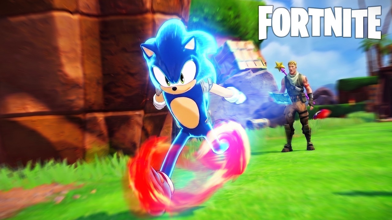 Turning Fortnite into a Sonic Game