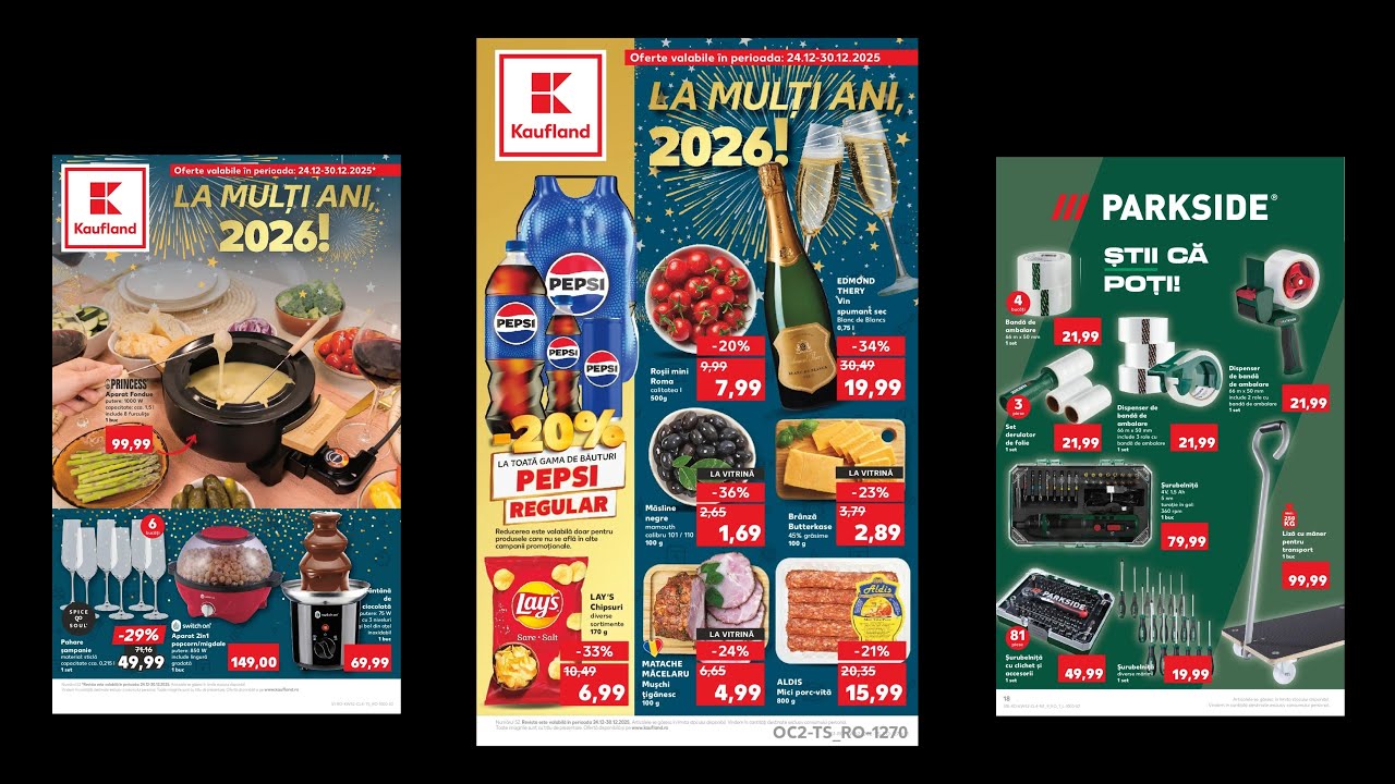 Catalog Kaufland 24 Decembrie - 30 Decembrie 2025 - Oferta Kaufland din 24.12.2025