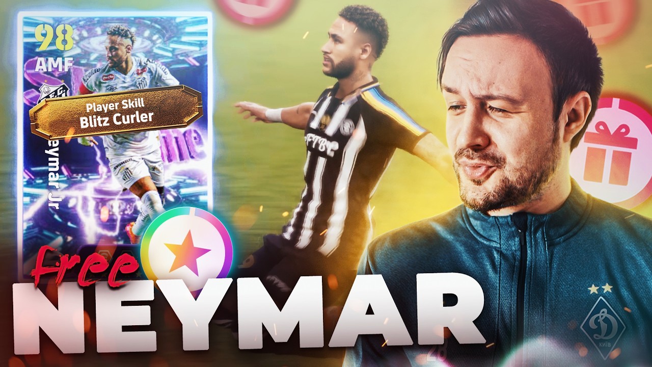 I tried free BLITZ NEYMAR in eFootball, but..