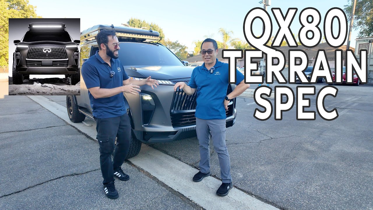 Infiniti QX80 Terrain Spec Walkaround | Chris & Peter Explore the Concept