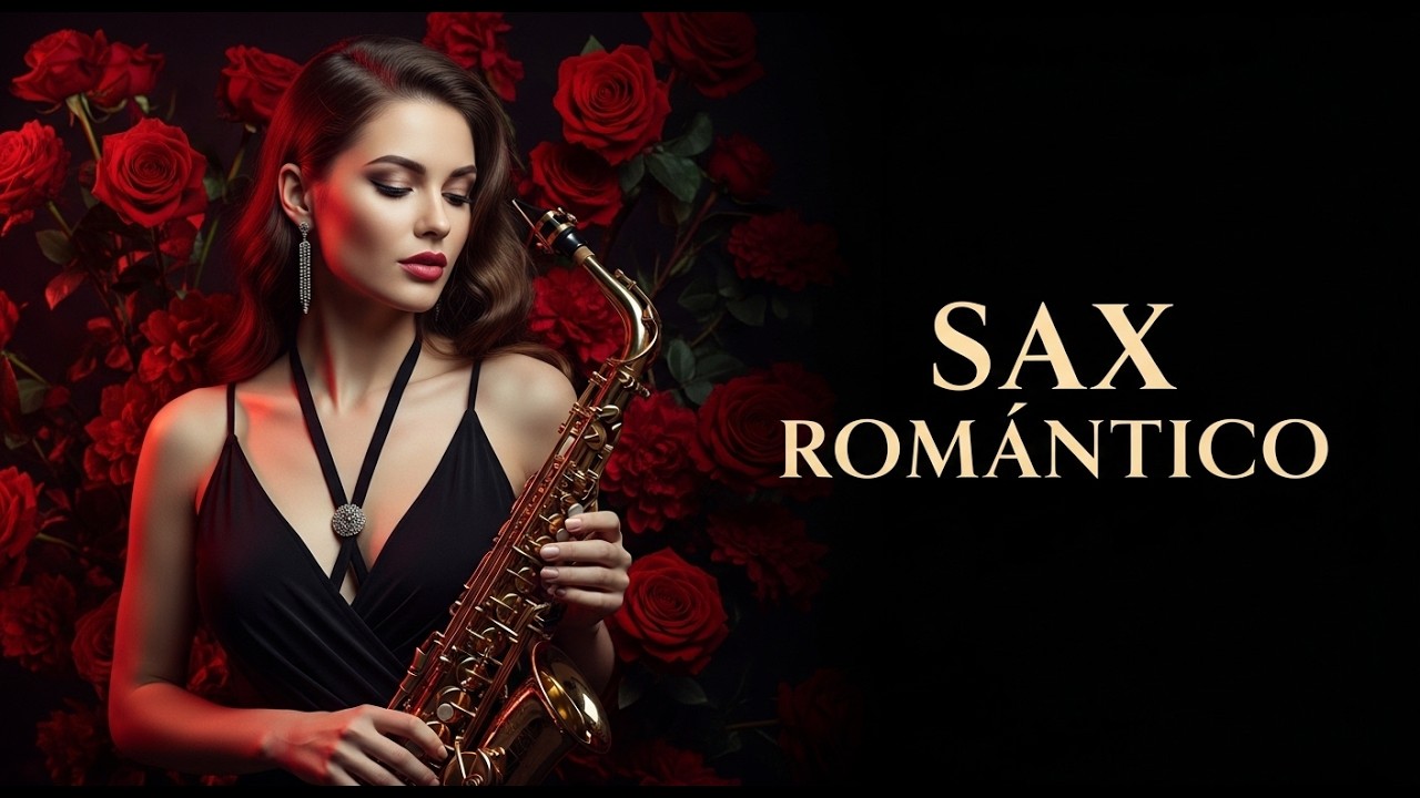 Saxofón romántico nocturno para dormir profundo y relajarse toda la noche (1 hora) Música suave MX!!