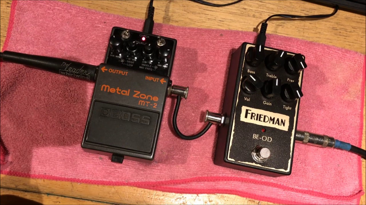 MT-2 RECTHEAD TG PLUS v.2 versus FRIEDMAN BE-OD FULL DEMO
