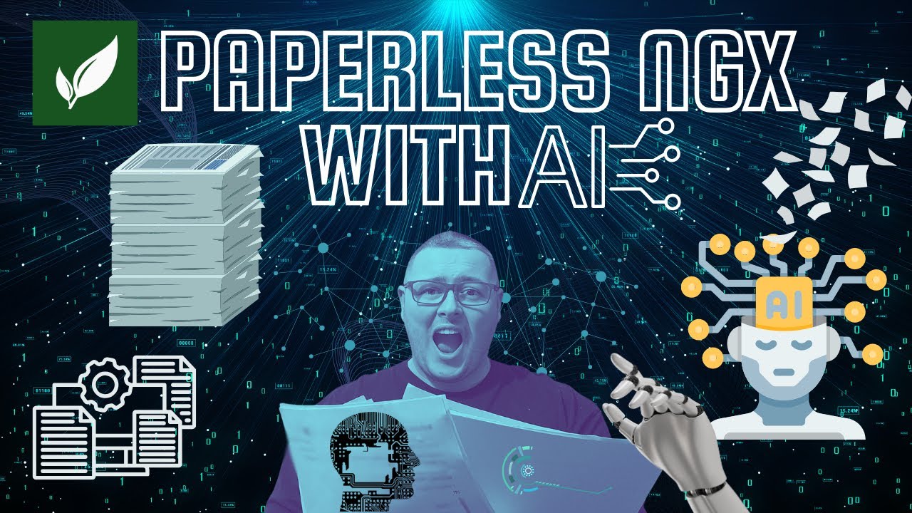 PaperlessNGX с массовым импортом на базе ИИ и автоматической маркировкой