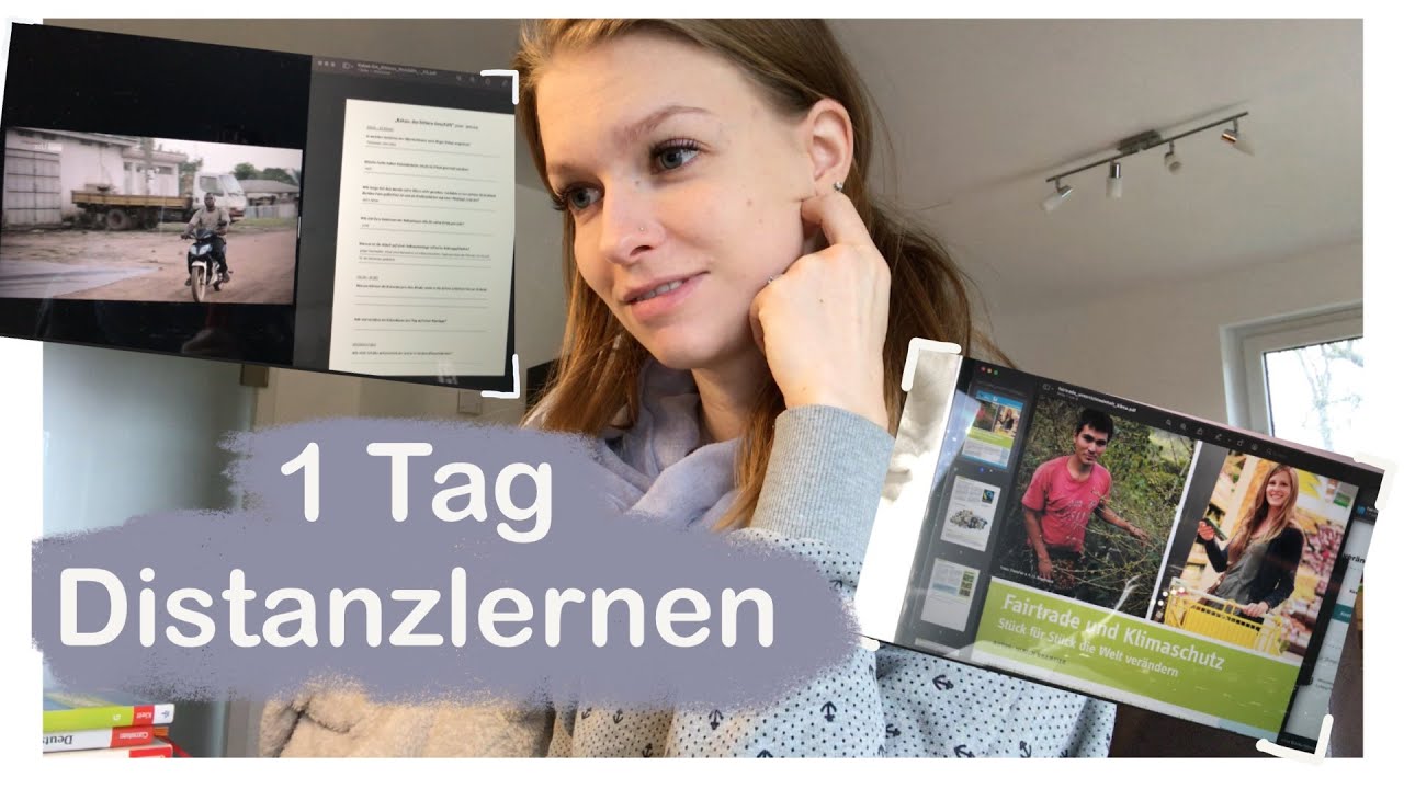 1 Tag Distanzlernen I Videokonferenzen, Materialrecherche und Sport