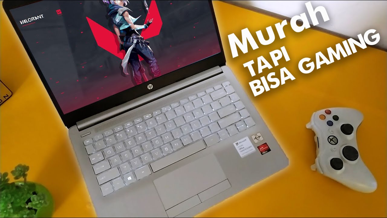 LAPTOP CUMA 5 JUTA UDAH   BISA SEMUA | Review LaptopHP14 Athlon Gold