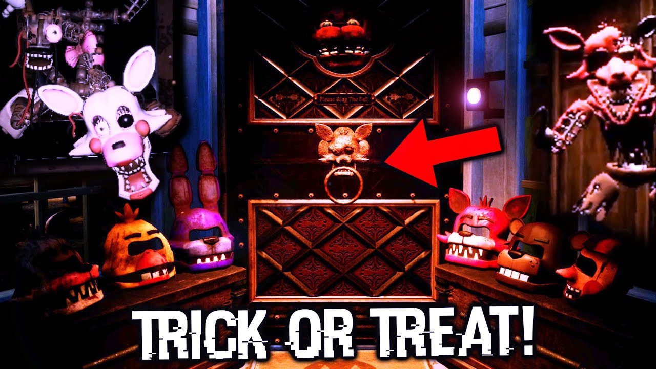 TRICK OR TREAT WITH THE ANIMATRONICS... || Five Nights at Freddy's VR: Help Wanted Halloween DLC