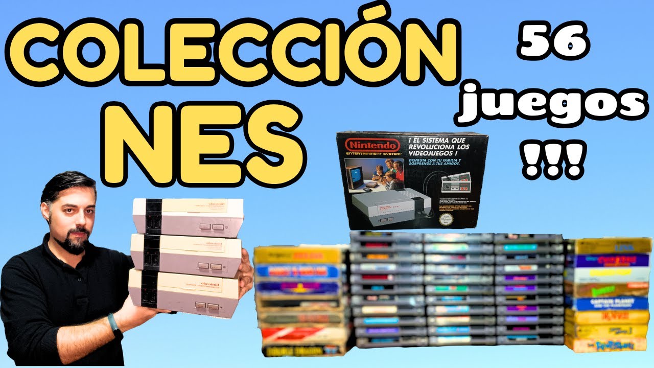 👉  Mi COLECCIÓN De NES!!! VIDEOJUEGOS Y CONSOLAS 2024!!!! El Sistema Que REVOLUCIONÓ los VIDEOJUEGOS
