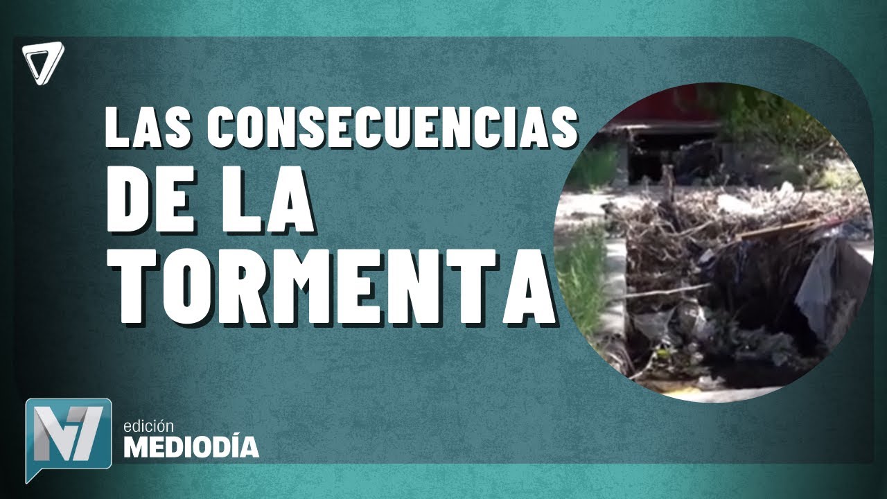 AHORA: INUNDACIONES y basura PREOCUPAN a vecinos de Las Heras