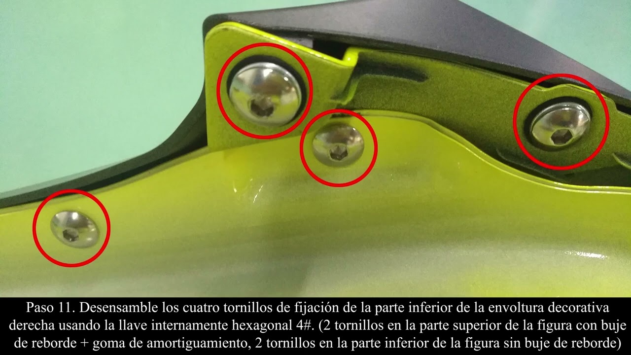 Zontes - V310 - Despiece de tanque combustible
