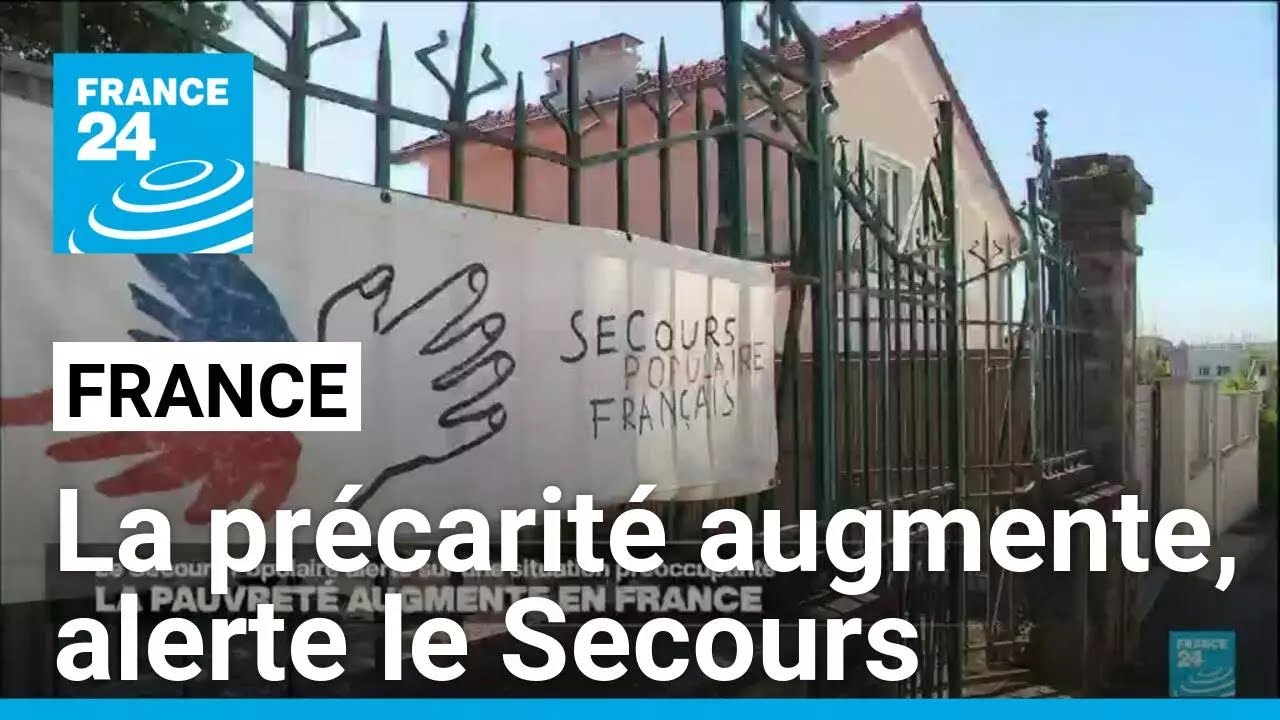 France : la précarité augmente, alerte le Secours populaire • FRANCE 24