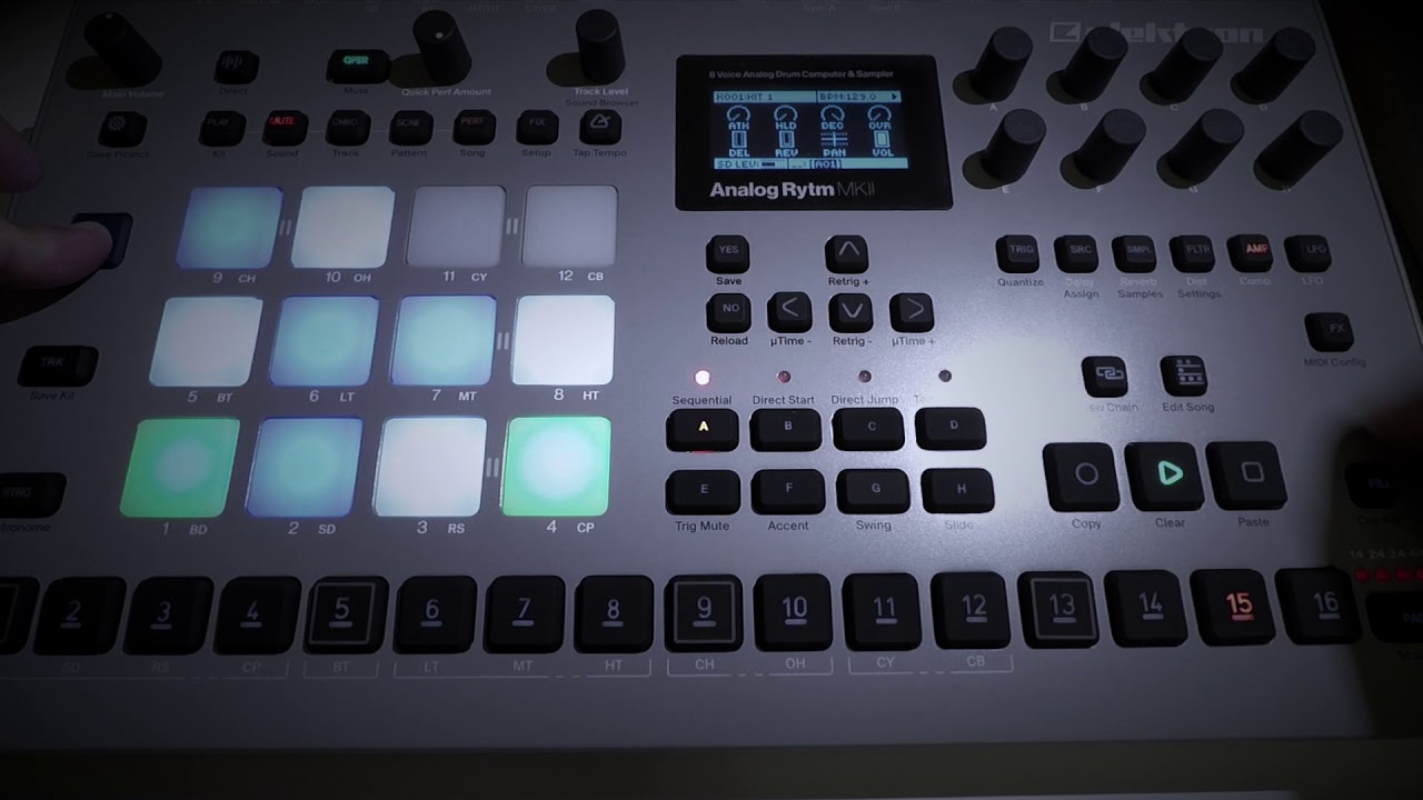 One Box - Elektron Analog Rytm Mk2 - Dub Techno Jam
