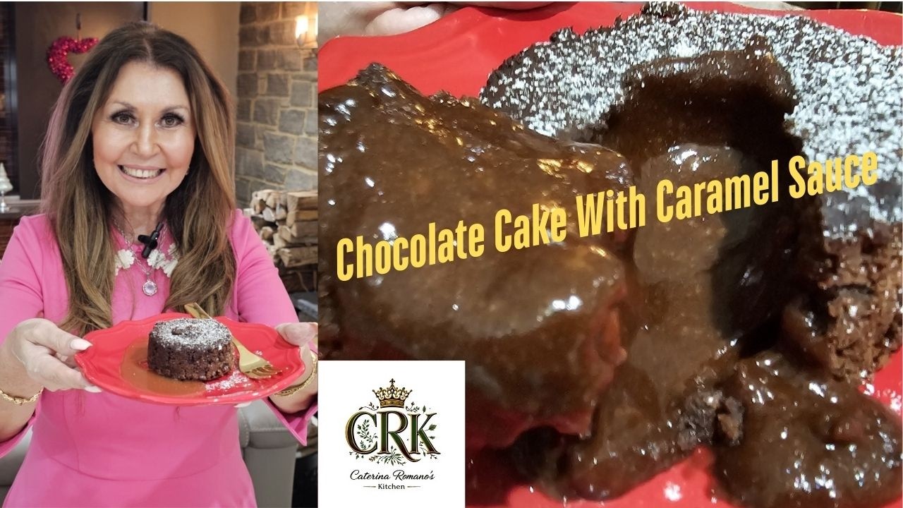 Chocolate Cake 🇫🇷 With Caramel Sauce ❤️❤️❤️ Food is my Love Language ❤️❤️❤️ 2024 ❤️