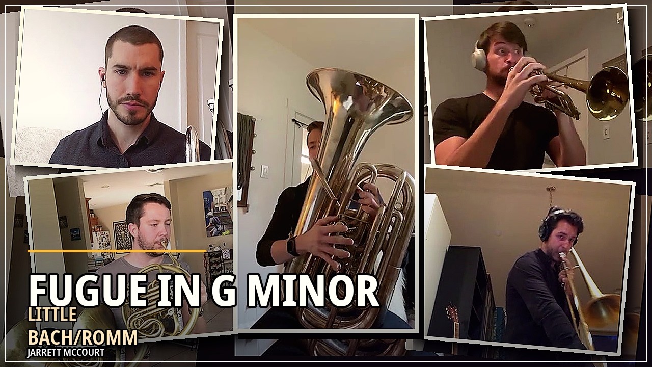 Little Fugue in G Minor arr. Romm (Brass Quintet)