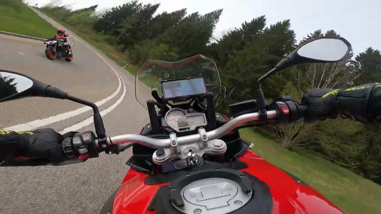 Bmw S1000 XR riding in Germany