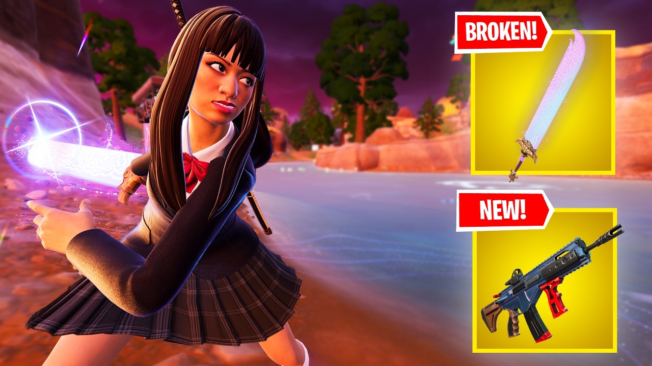 В Fortnite добавили НОВОЕ оружие... Это просто невероятно!