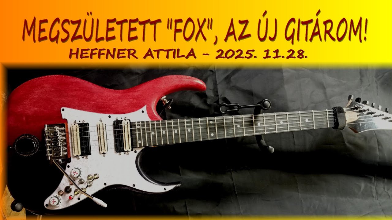 Új gitár született, a neve 