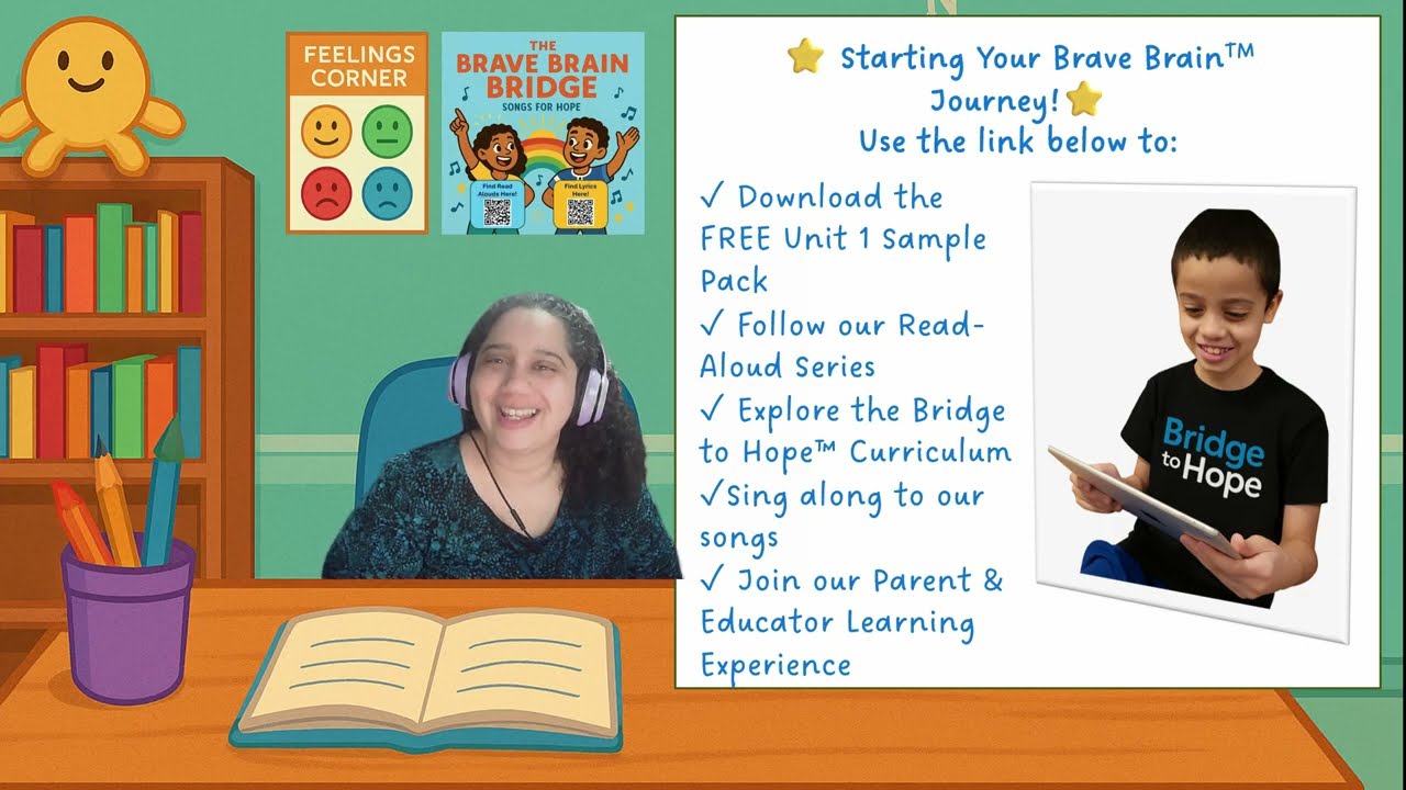 Brave Brain Bridge to Hope – Reading Books and Curriculum Overview