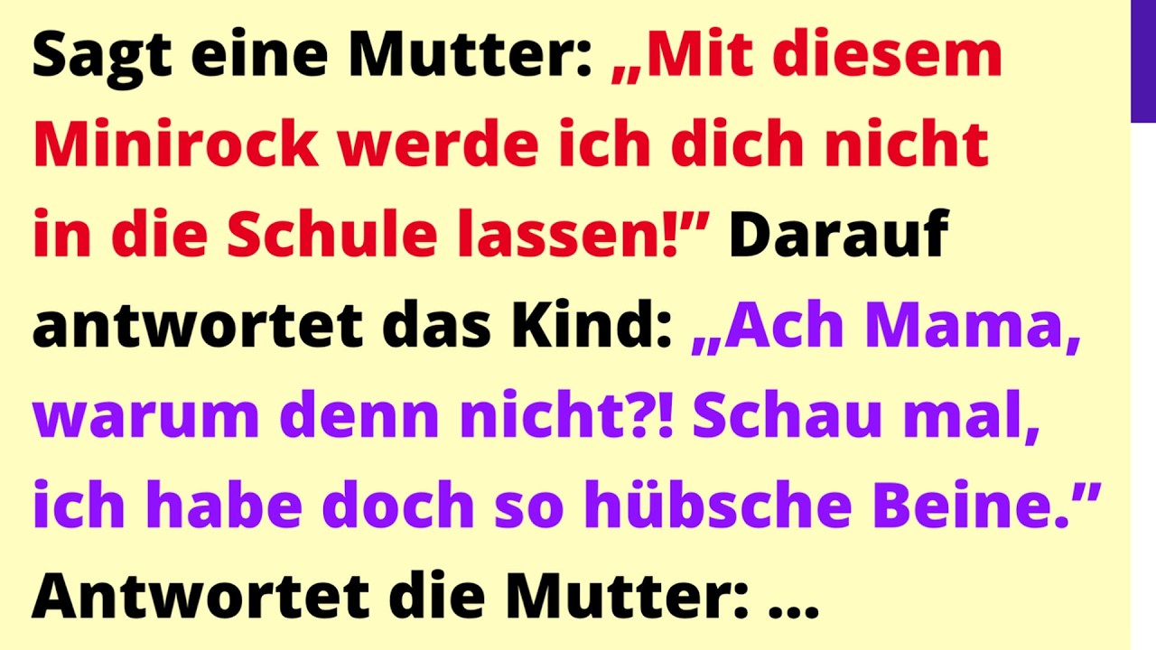 9 kurze LUSTIGE WITZE für 
