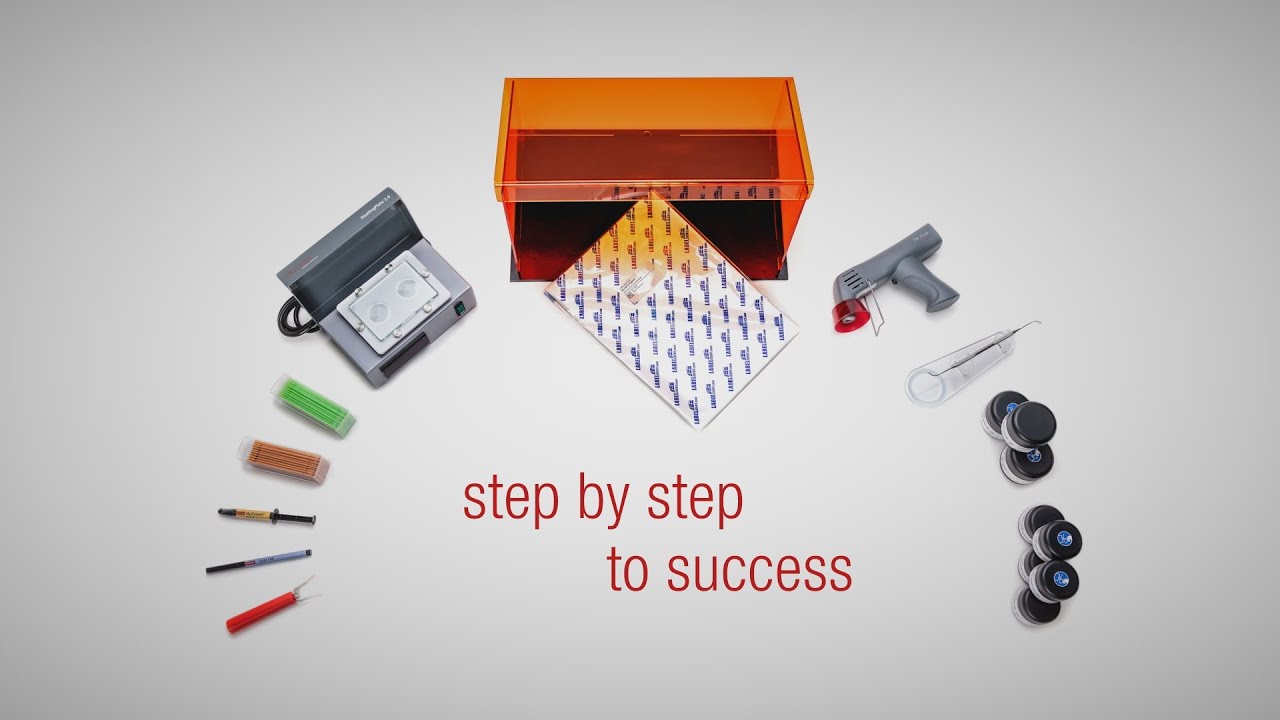 Luxon® design acrylate technique - step by step to success