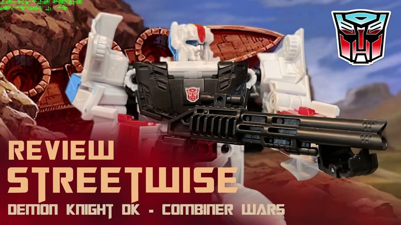 Review: Demon Knight DK OS -  Combiner Wars Streetwise - ToyTesterTeo Masterpiece Toy Collection