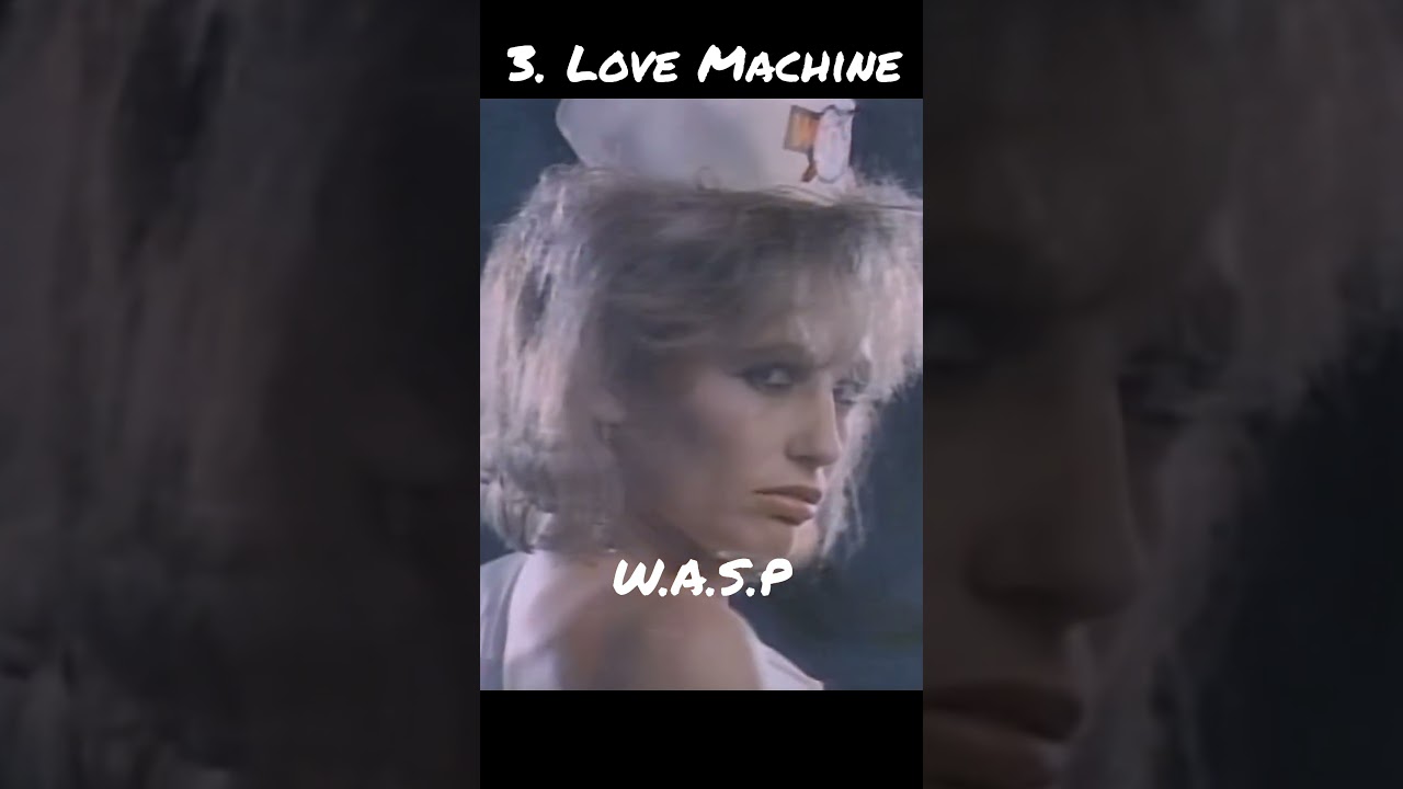 W.A.S.P Top 5 Hits #heavymetal #glammetal #shockrock #americanband #wasp
