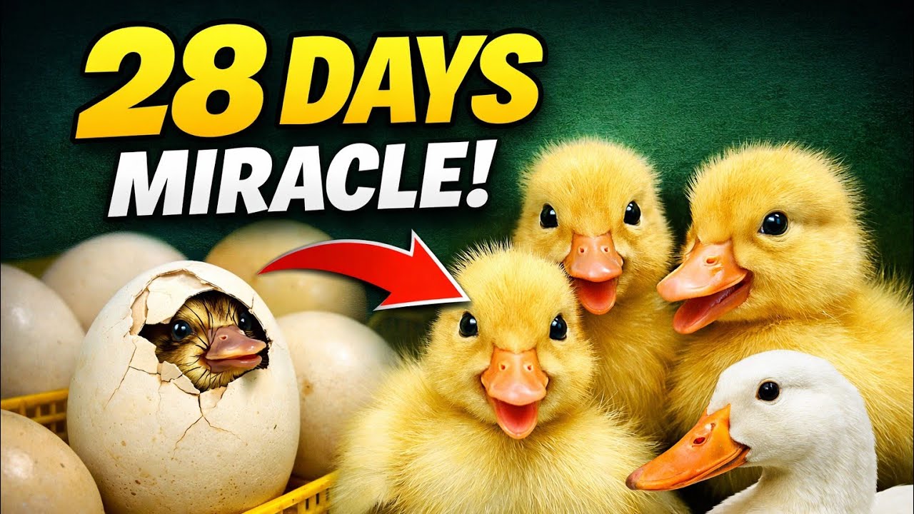 Incubate Ducks Eggs To Hatch Many Ducklings, Rasinng Ducks, Harvest Ducks | ASMR
