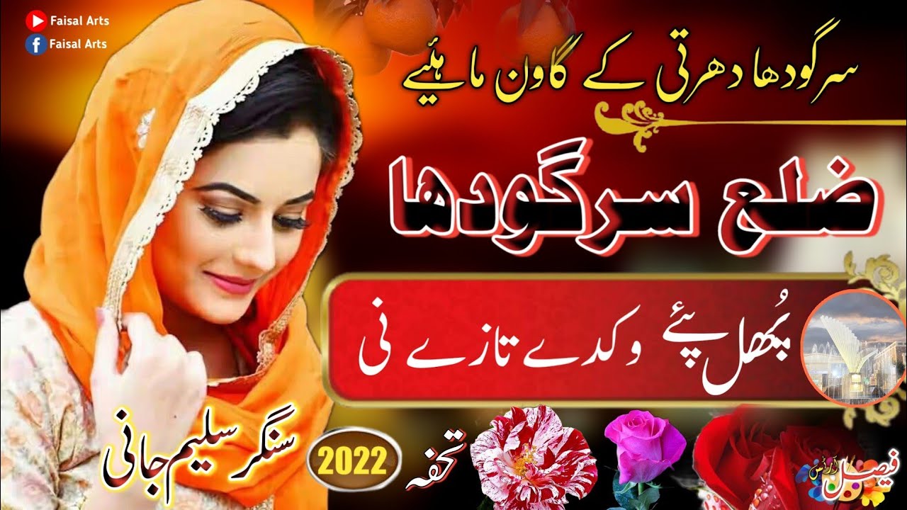 Zilla Sargodha Phull Pye Wikhde Tazy Ni | Saleem jani sargodha  | New Panjabi saryiki Sargodha Song